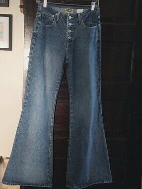 Vintage Late 90s/early 2000s Paris Blues Flare Leg Jeans